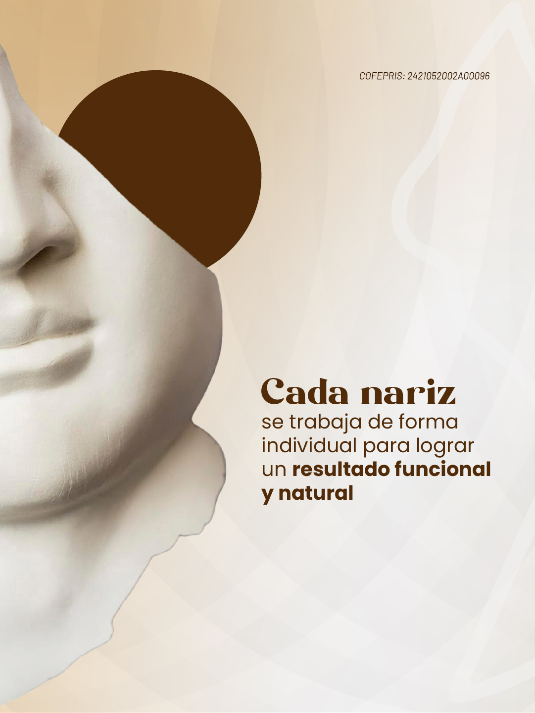 Cada nariz se trabaja de forma individual para lograr un resultado funcional y natural