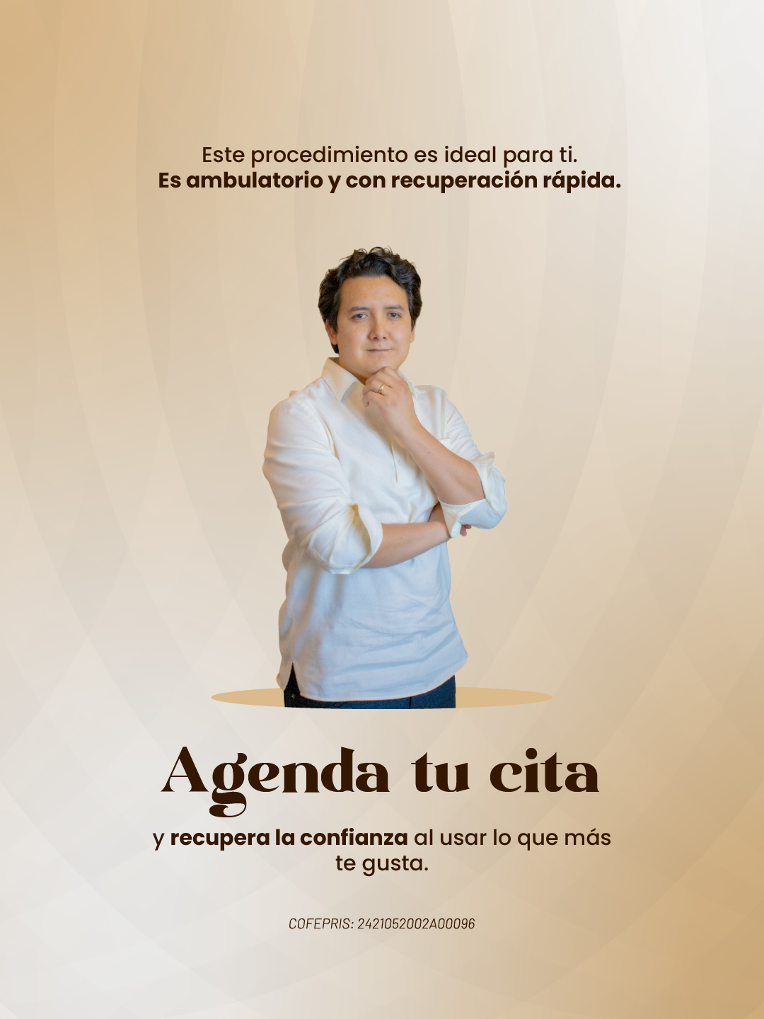 Agenda tu cita de valoración con el Dr. Hasfield en Puebla